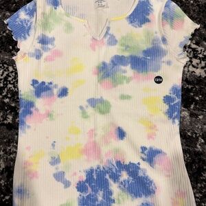 Brand new girls Abercrombie tie dye shirt size 13/14